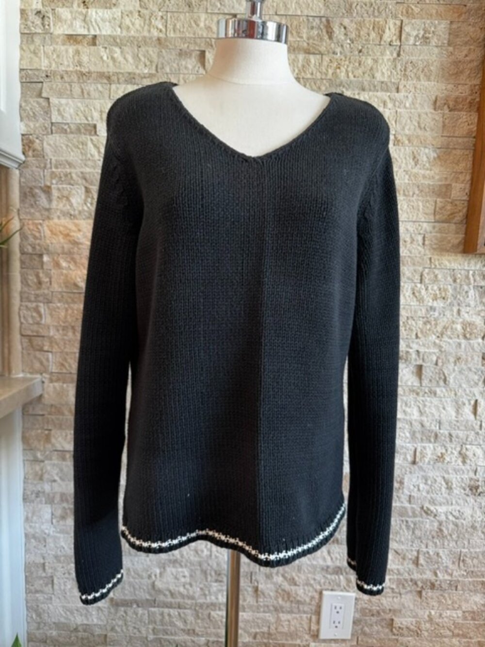 Calvin Klein Black Sweater XL
